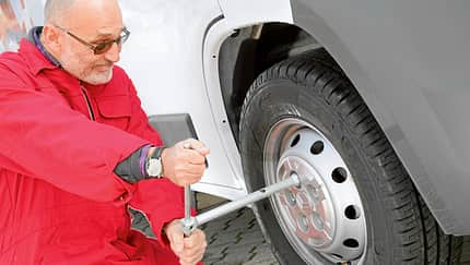 Reifen am Wohnmobil