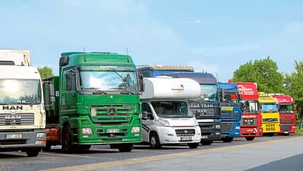 Parken Lkw