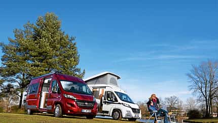 Hymer-Car gegen Westfalia