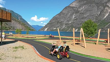 Laerdal Ferie og Fritidspark Gokartbahn