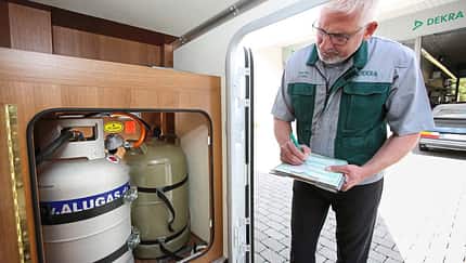 Leser mit Gastankflaschen berichten von PROBLEMEN BEI DER ABNAHME DER GASPRÜFUNG.