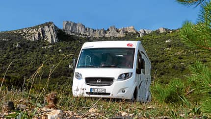 Der Euro Mobil Integra Line 690 HB im Süden Frankreichs
