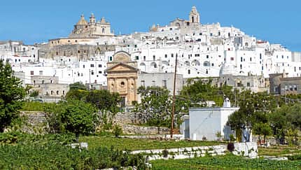 Ostuni in Apulien