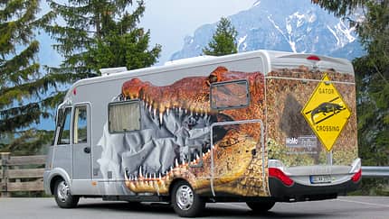 Folienbeklebung für Wohnmobile