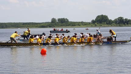 drachenboot, rennen, woblitz, haveltourist, wohnmobil, promobil Mit derzeit 13 angemeldeten Teams findet am Samstag (19.05.) das traditionelle Drachenboot-Rennen im Camp Havelberge statt.