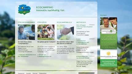 ecocamping, online-plattform, online-auftritt, wohnmobil, promobil Die Online-Plattform www.ecocamping.net erhält ein neues Gesicht und neue Funktionen für Gäste und Campingunternehmen.