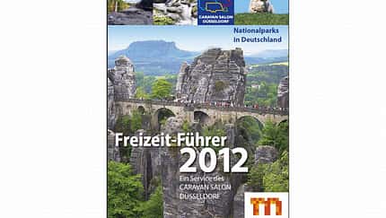 Die Messe Düsseldorf veröffentlicht auch 2012 einen „Freizeitführer“. Die Ausgabe trägt den Titel „Nationalparks in Deutschland“.