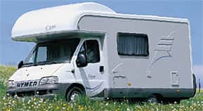Hymer-Alkoven überrascht