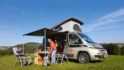 Der Campingbus kommt mit neuartigen Ideen