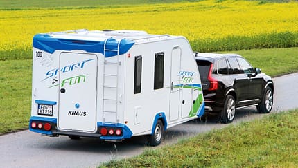Caravan Knaus Sport & Fun mit Zugwagen