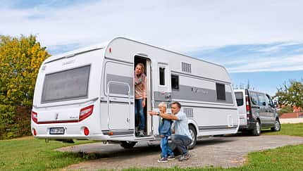 Starker Zugwagen nötig für Tabbert Vivaldi 560 DM