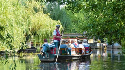 Das Unesco-Biosphärenreservat Spreewald zwischen Berlin und Dresden