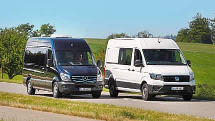 Der VW Crafter ist der modernste Kastenwagen in der 3,5-Tonnen-Klasse.