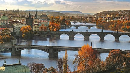 Etwa 180 Brücken gibt es in Prag.