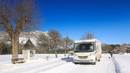 Stellplatz Winter