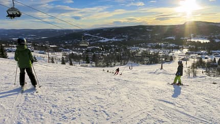 Norwegen Piste