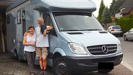 Lesermobil Jürgen Ahlemann mit Frau