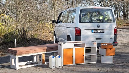 Module von Fluchtfahrzeug