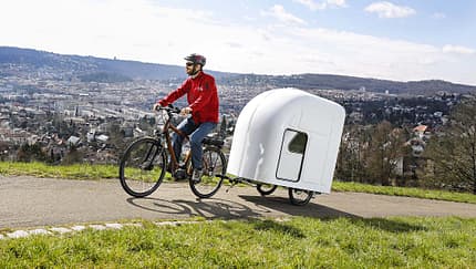 Fahrrad-Caravan