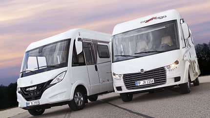 Vergleichstest  Carthago C- Tourer I 141 LE, Hymer B-Klasse MC I 581