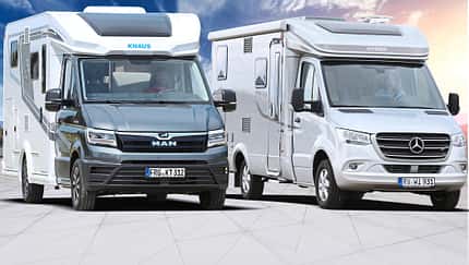 Vergleich Hymer MLT Knaus Van TI