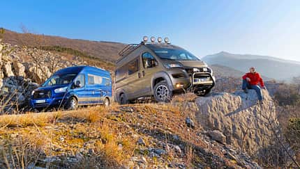 Vergleichstest Karmann Dexter 560 Trend 4X4, Westfalia Amundsen 540 D Offroad