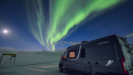 zur einmaligen Verwendung Nordcap Campingbus