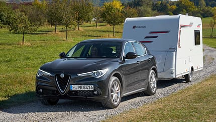 Zugwagentest Alfa Stelvio - Titel