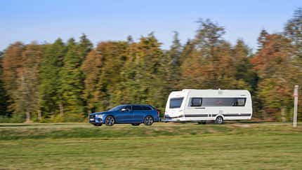 Zugwagen-Test Volvo V90 - Titel