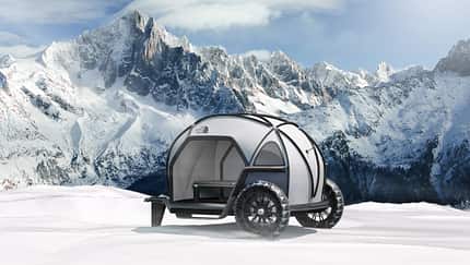 BMW und The North Face zeigen Wohnwagen-Studie