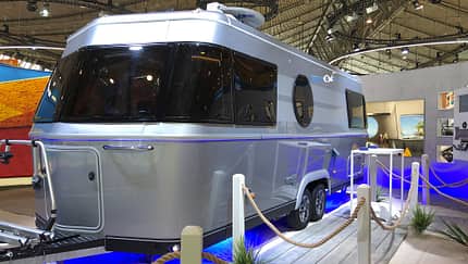 Luxuswohnwagen mit viel Aussicht