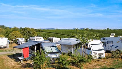 Stellplatz am Weingut Geiger