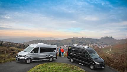 Vergleichstest Hymer-Car Grand Canyon S und Westfalia Sven Hedin
