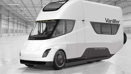 Tesla Wohnmobil Vanlifer