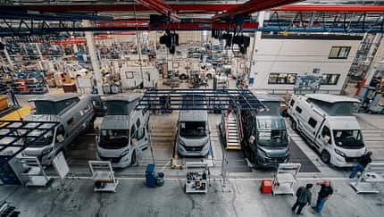 Hymer Werk Campervans Produktion Bad Waldsee