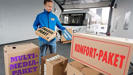 Zubehörpakete Wohnmobil
