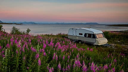 Caravan, Sonnenuntergang