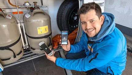 Gasfüllstand