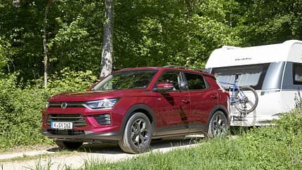 Ssangyong Korando 1,6 Xdi im Zugwagentest
