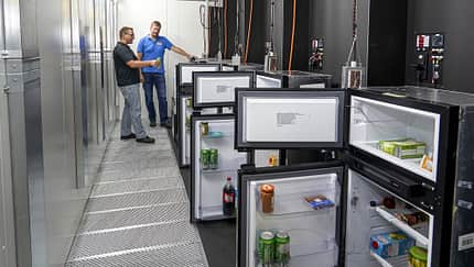 Kühlschrank-Test