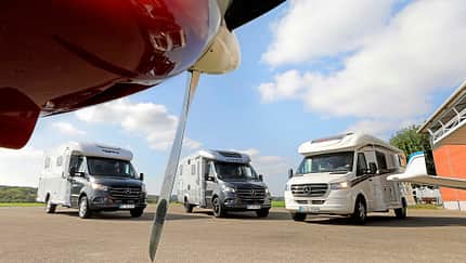 Vergleichstest Teilintegrierte auf Mercedes-Basis