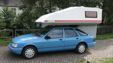 Ford Sierra (1992) mit Absetzkabine 