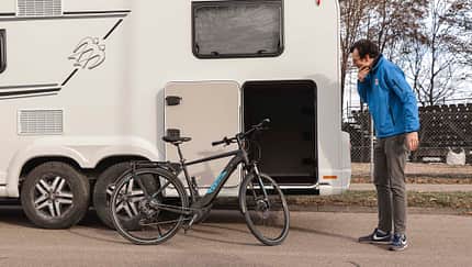 Fahrrad-Transport im Reisemobil