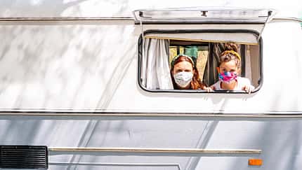 Corona Camping Maske