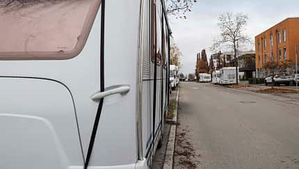 Winter-Abstellplätze Caravan