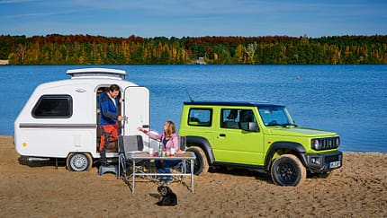 Niewiadów und Suzuki Jimny