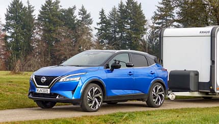 Zugwagentest Nissan Qashqai 1,3 DIG-T