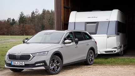 Zugwagentest Skoda Octavia Scout