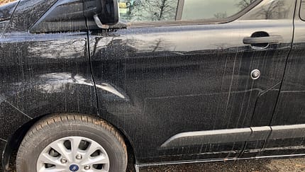 Saharastaub Wohnmobil