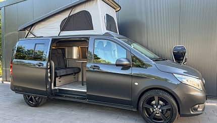 Salty Blue Ausbau auf Mercedes Vito